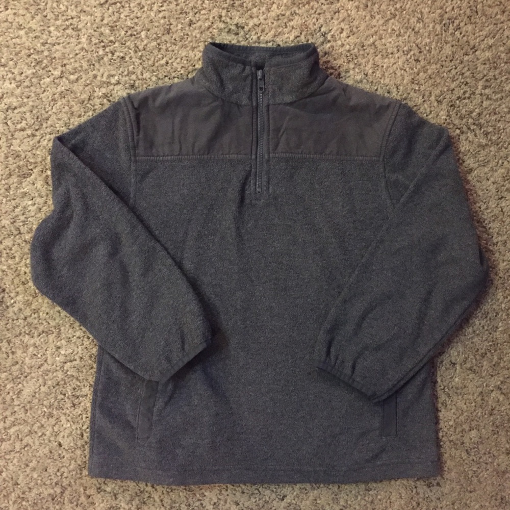 Boy’s Gymboree Quarter Zip Fleece Jacket M (7-8)
